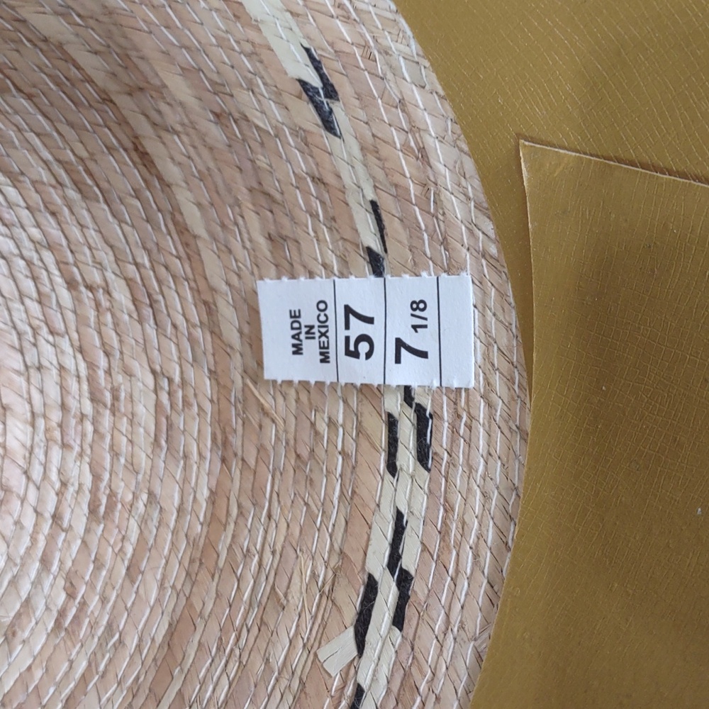 Sahuayo "Pecos" Woven Straw Hat - Picture 9 of 10